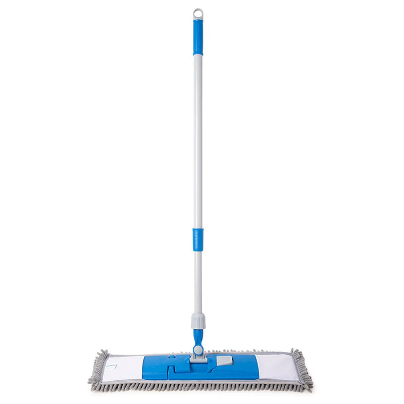 Mopa Plana De 52Cm. Trapeador Con Palo Telescópico 75–130Cm. Lampazo De Microfibra. KA2519