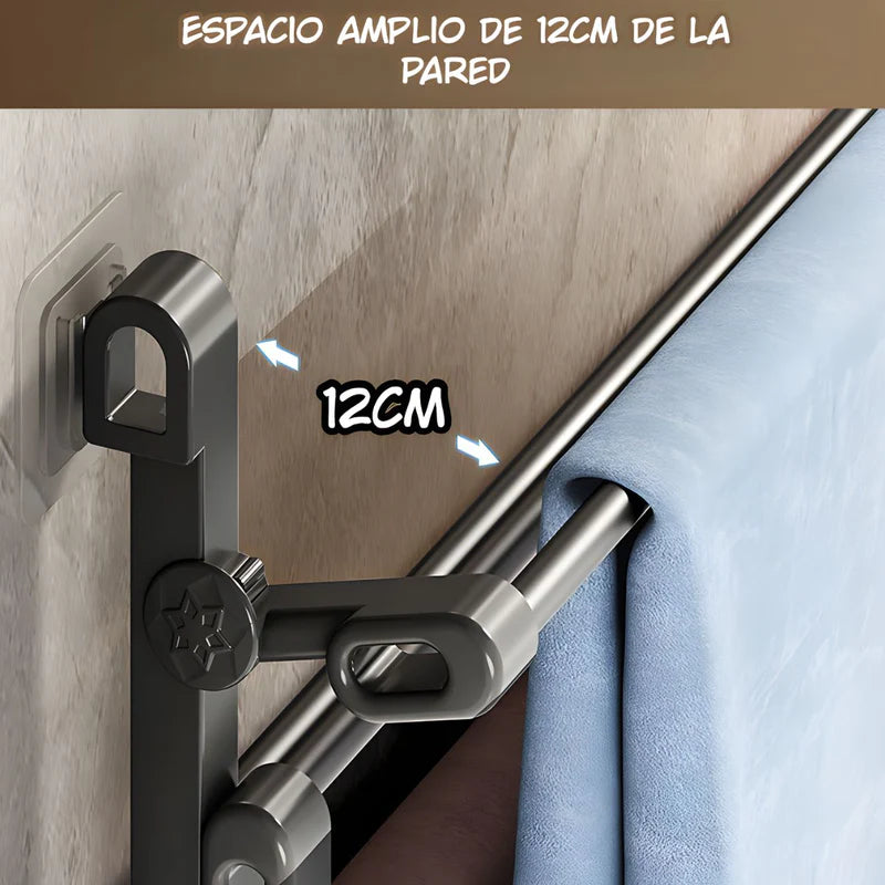 Zapatera De Pared Plegable 65X29cm. Organizador De Zapatos De 2 Niveles. Estante De Almacenaje Para Hogar. TU323