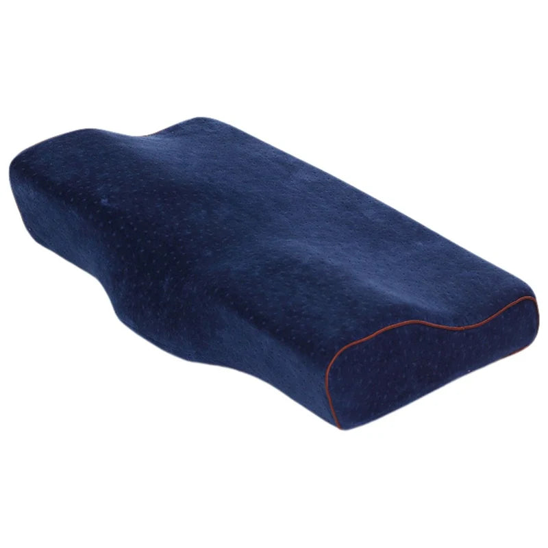 Almohada Ortopédica Ergonómica. Cojín Cervical Con Diseño De Tres Curvas Para Dormir Mejor. 50*30*10-7CM; TU379