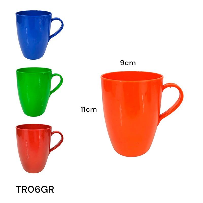 (LLEGANDO 27 MARZO) Taza de Melamina 9x11cm Melaform TR06GR