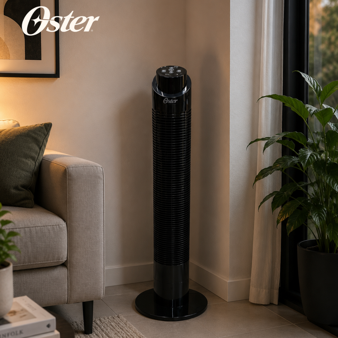 Ventilador Abanico Tipo Torre 42" 50W Oster VFENT42H-R