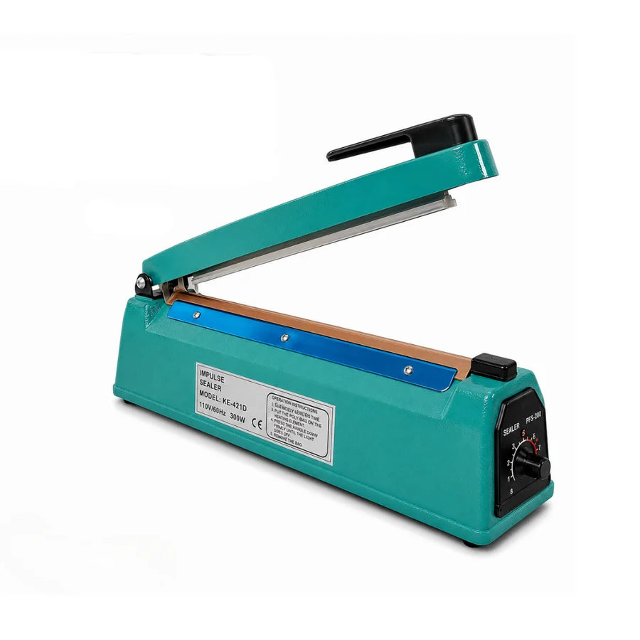 Máquina Selladora de Bolsas por Impulso 400 mm para Plástico KB-25114