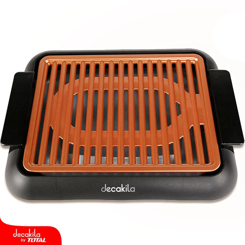 Parilla Eléctrica, 1000W, 120V/60Hz, L 380× A 250Mm, Cable De 0.75M Decakila KUEC028B