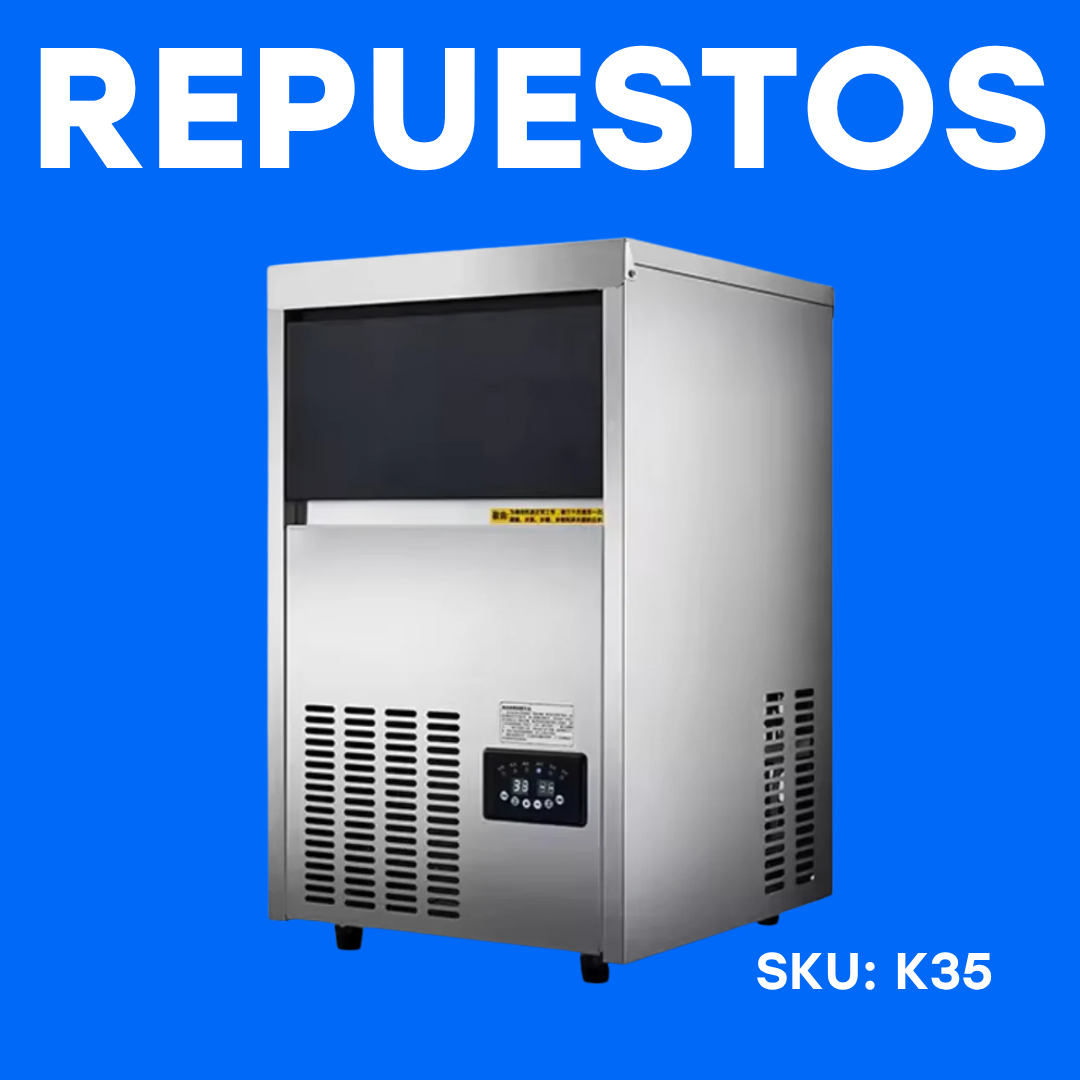 Repuestos para Máquina para Fabricar Hielos Industrial 35kg Sobre Mesa 110V/60Hz K35