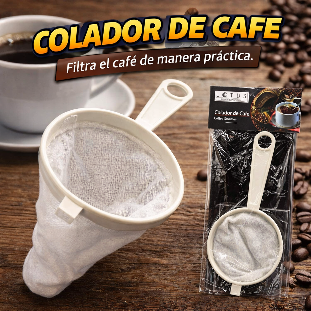(LLEGANDO 26 DE FEB) Colador para Café 9.5cm Reutilizable Lotus 90537