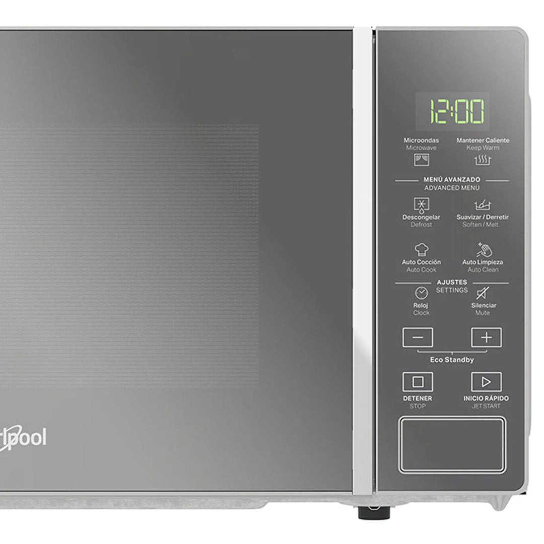 Microondas Whirlpool WM1807D de 20 Litros (0.7 Pies Cúbicos) con 22 Funciones Preprogramadas y Panel Touch