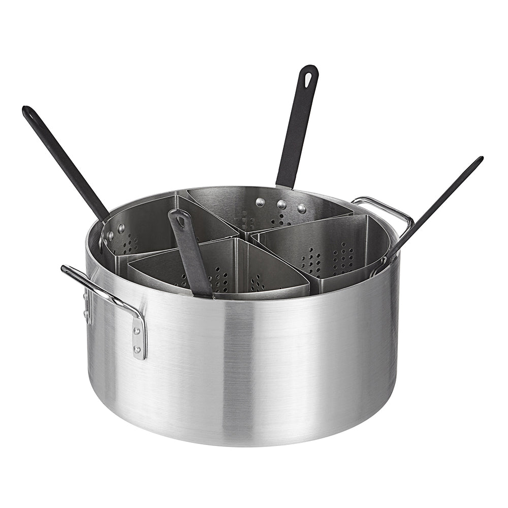 Olla de Aluminio 36cm / 23L para Pastas con 4 Cestas 21002/21005 Selecto
