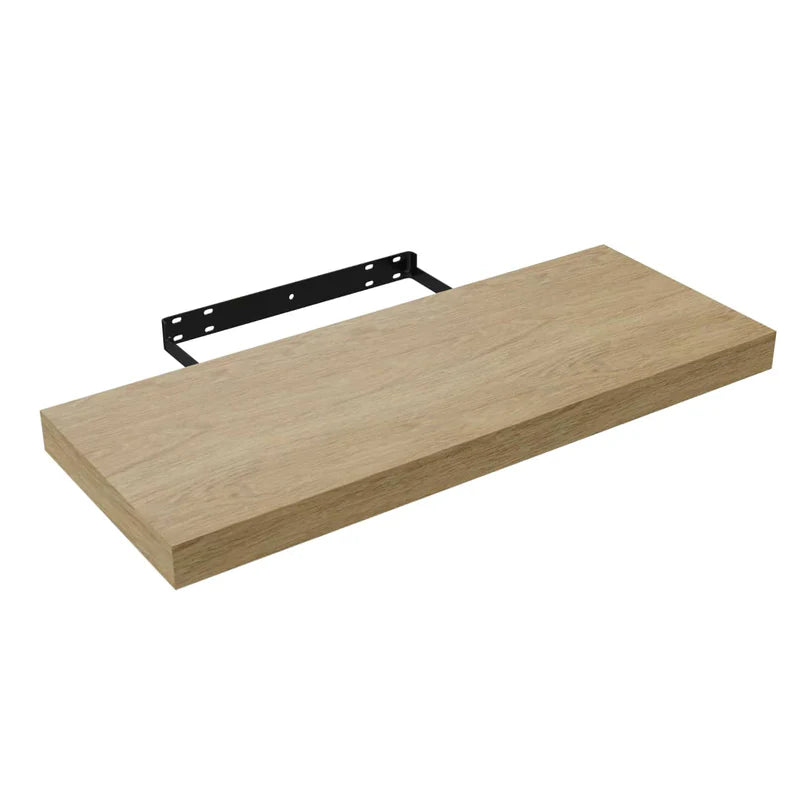 Repisas De Pared 60 Cm Largo X 23.5 Cm Ancho X 38 Mm Espesor (1 1/2") Color Madera ADR-3276007203417