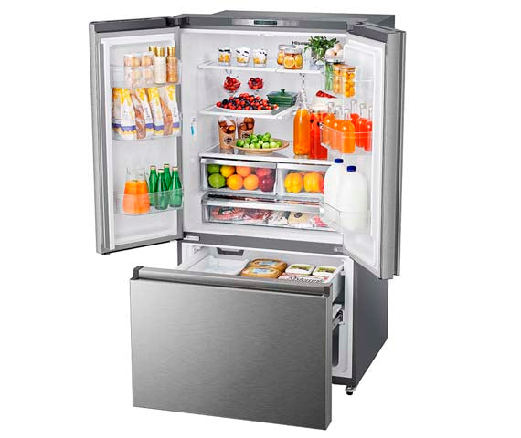 Refrigeradora French Door 26p3 en Acero Inoxidable Inverter Hisense HRF266N6CSE