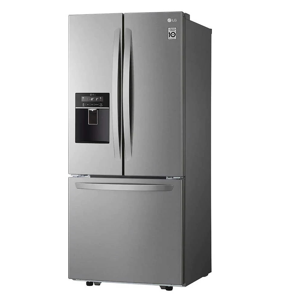 Refrigeradora French Door 22p3 Inverter Multi Air Flow Moist Balance Crisper Smart Diagnosis con Dispensador de Agua LG LM22SGPK Nevera.