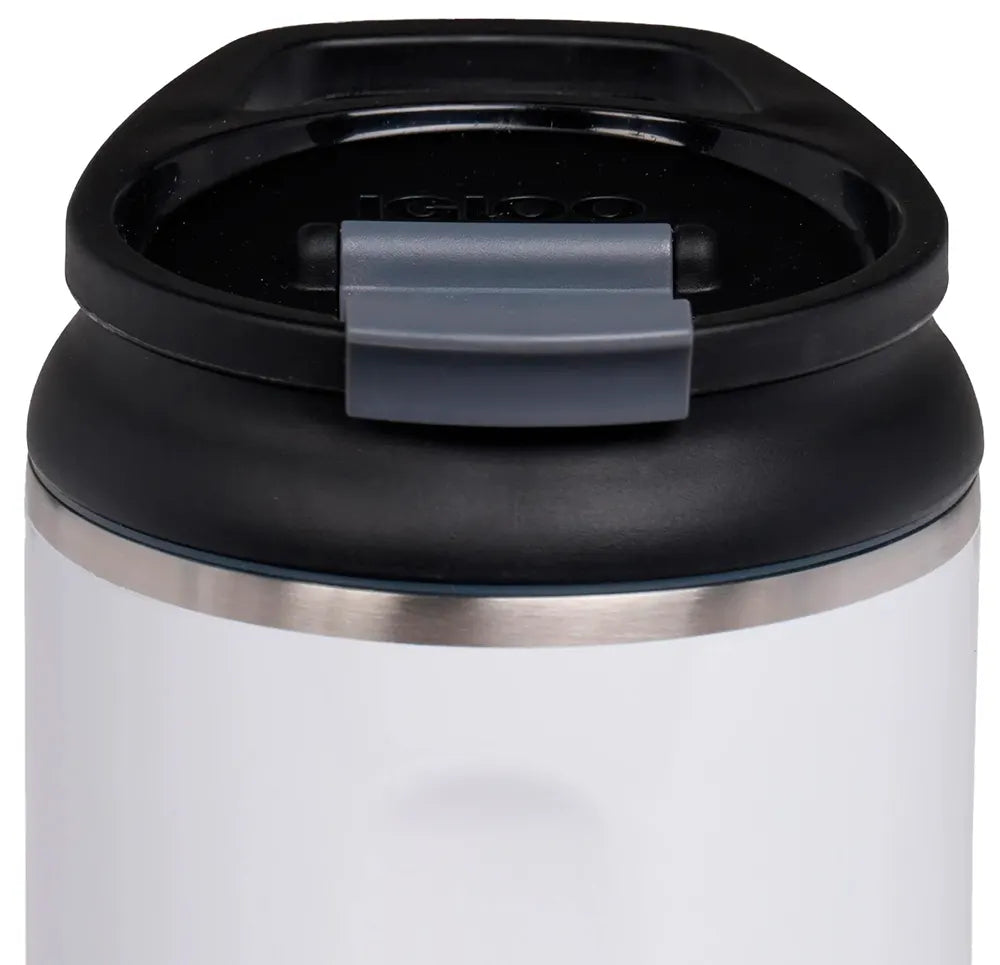 Botella De Agua Térmica 32Oz Igloo. Vaso Térmico Para Cafe De Acero Inoxidable Color Blanco. 71077