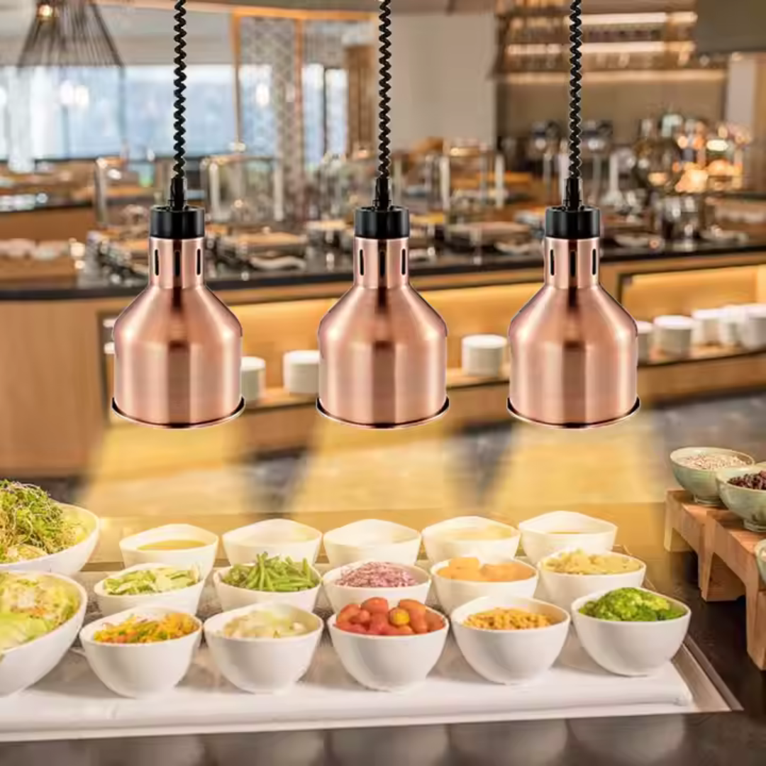 Lámpara de Calefacción 250W Altura 0.6~1.8m Diámetro 175mm A032 Lámpara calentadora.