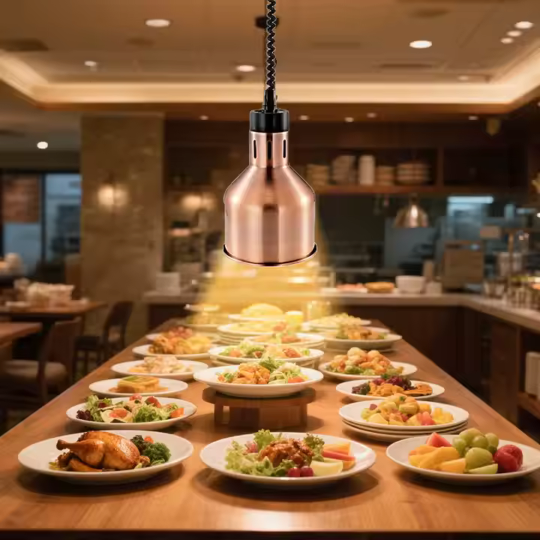 Lámpara de Calefacción 250W Altura 0.6~1.8m Diámetro 175mm A032 Lámpara calentadora.