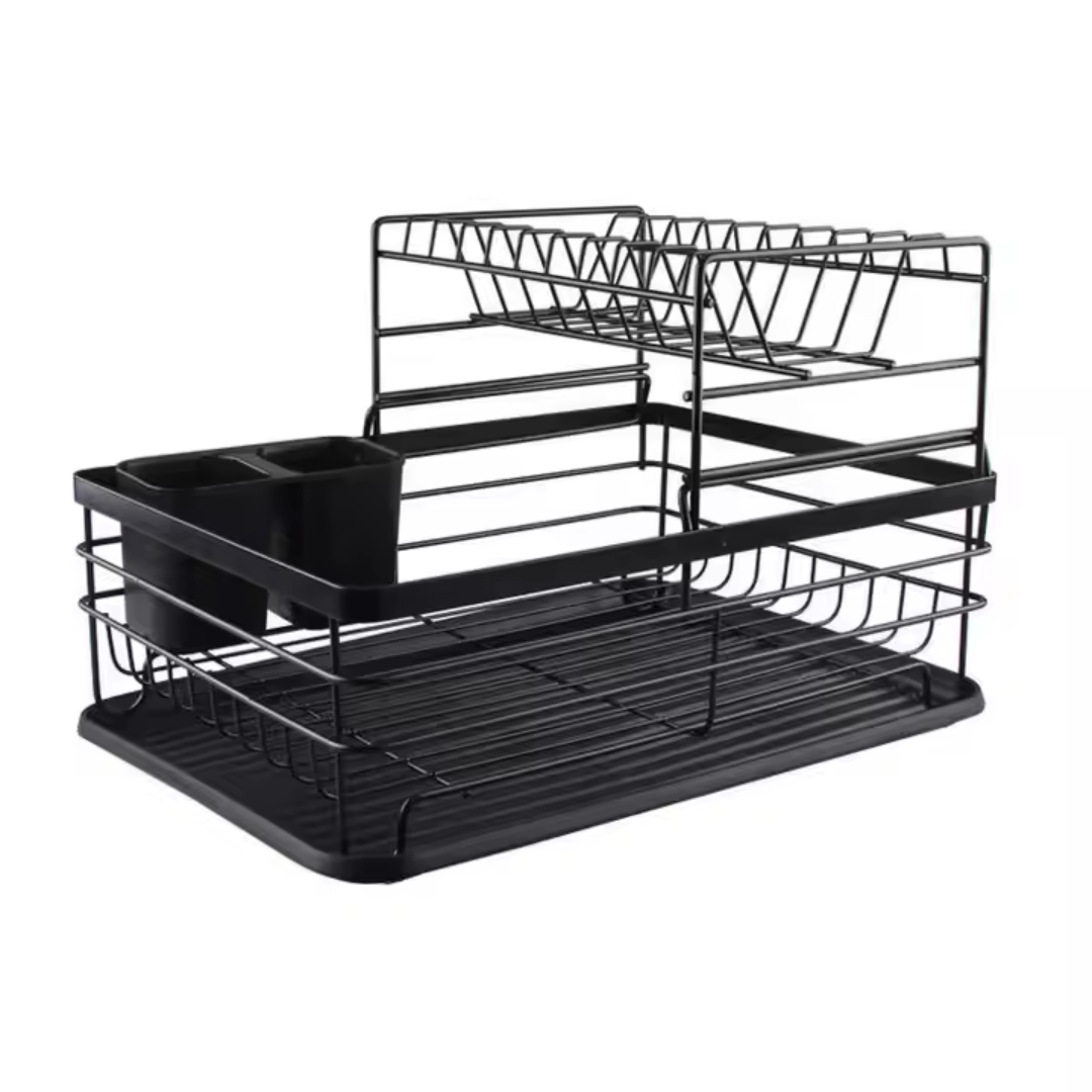 Escurridor de Platos Metal Negro 88276