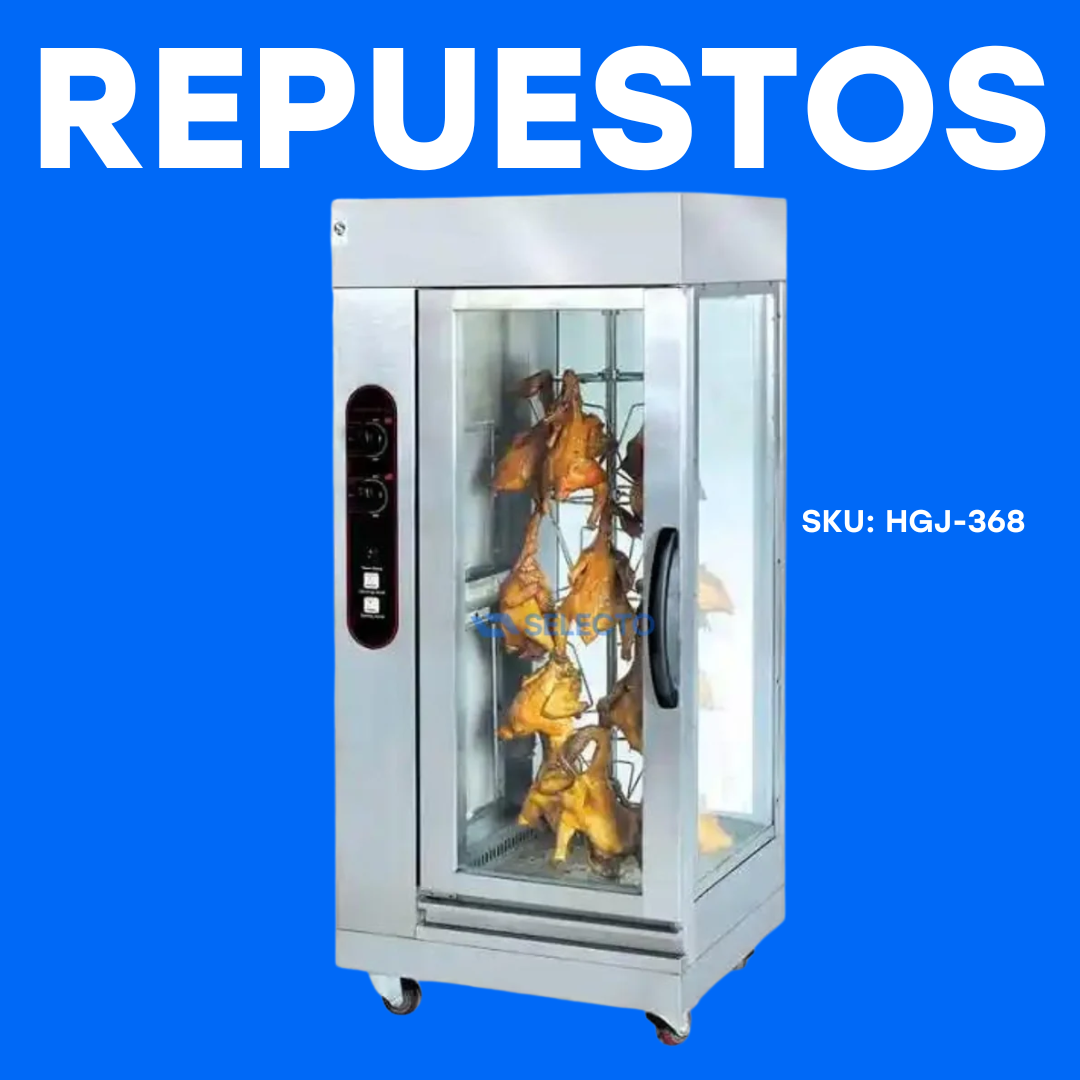 Repuestos para Rostizador Vertical a Gas HGJ-368