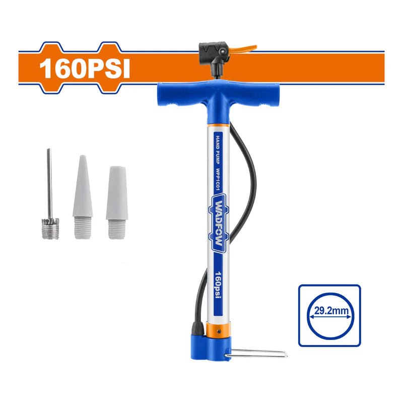 Bomba De Aire Para Inflar 160 Psi Φ30*370Mm, Compatible Con Schrader, Presta, Dunlop. Bomba De Mano WPP1C01