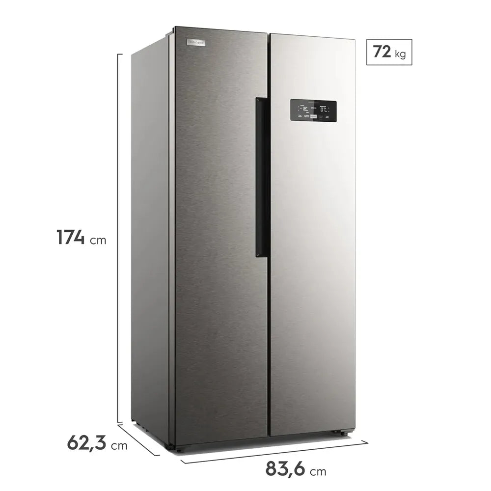 Refrigeradora Frigidaire FRS16F7N5ES Side by Side 16p3 Acero Inoxidable | No Frost