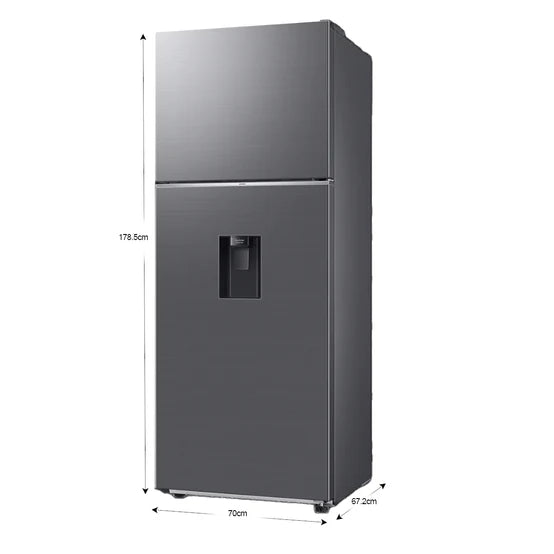 Refrigeradora Top Mount 14p3 con Dispensador de Agua Silver con Wifi Inteligente Samsung RT42DG6734S9/AP Samsung