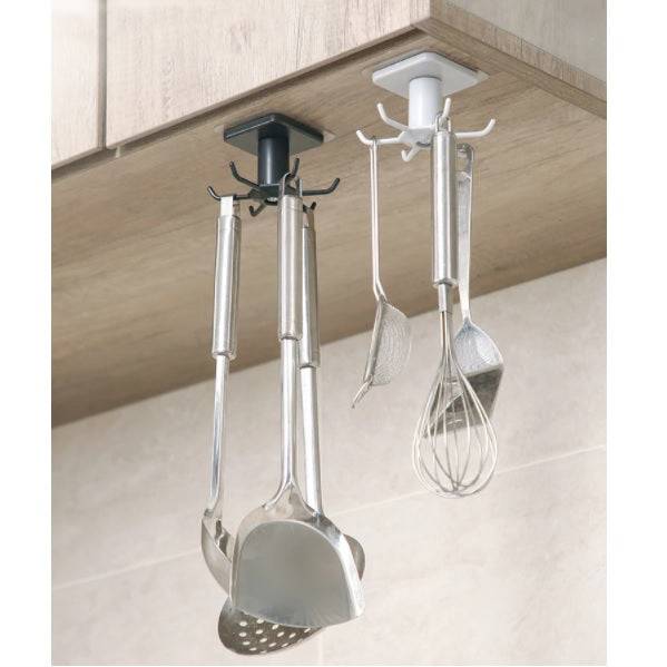 Gancho Organizador De Cocina Para Almacenamiento, Giratorio Con Adhesivo. TS029