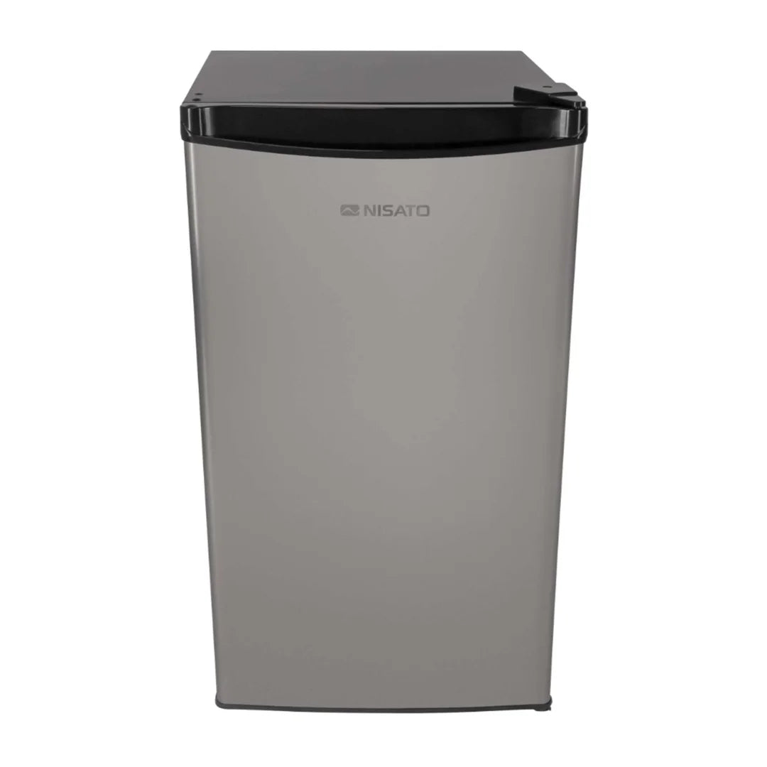 Refrigeradora Mini Bar Frost 3.2P3/90L Acero Inoxidable Nisato NRF-103FSSGX