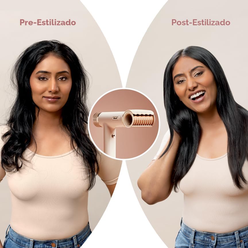 (LLEGANDO 10 DE AGOSTO) Secadora de Cabello Shark SpeedStyle HD332 1700W para Cabello Rizado y Crespo con Tecnología IQ Speed Styling y 4 Accesorios