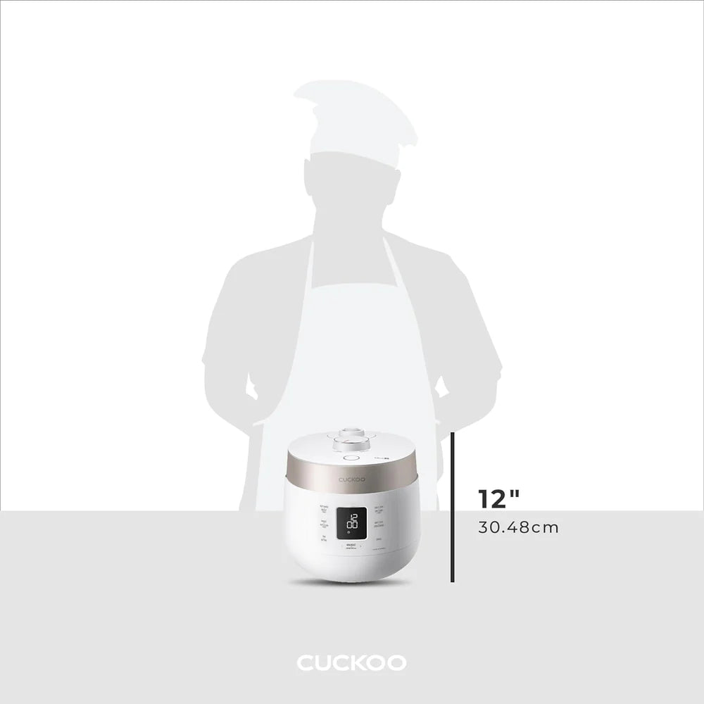 Olla Arrocera Cuckoo CRP-ST1009FW Twin Pressure 10 Tazas | Rice Cooker Coreana Premium Multifuncional