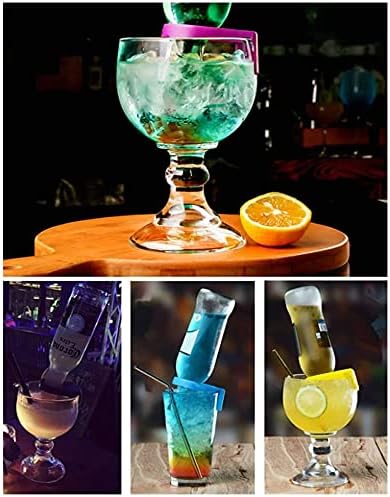 (LLEGANDO 6 DE ABRIL) Clip para Cocktail Soporte para Botellas de Cerveza Plástico 5 Colores Disponibles 5.5cm Diámetro