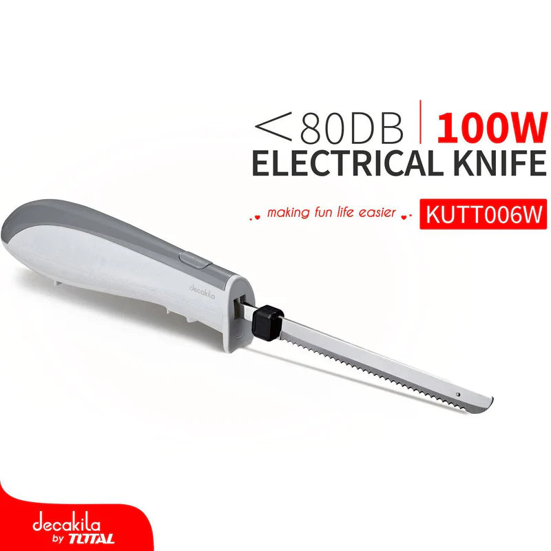 Cuchillo Eléctrico 100W, 120V 60Hz Decakila KUTT006W