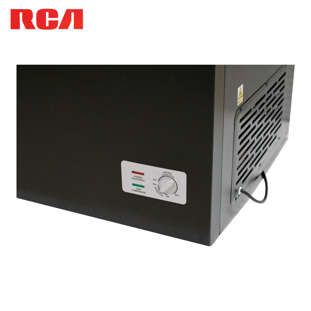 Congelador Horizontal Negro 20p3 RCA RCSF202DA