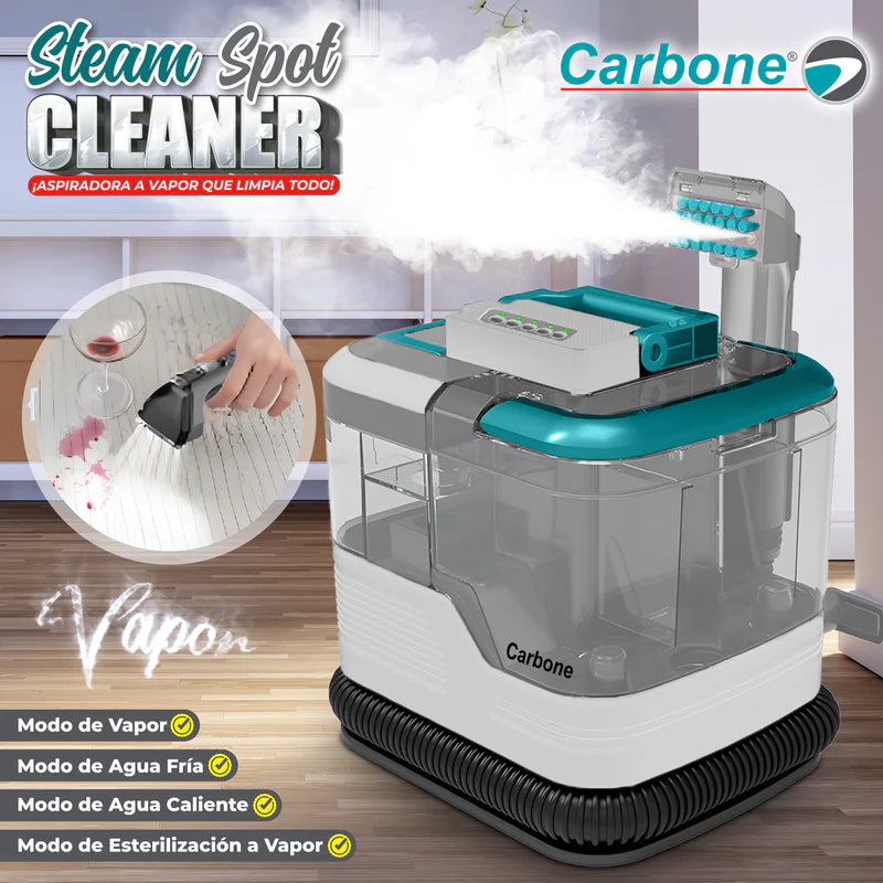 Aspiradora De Agua A Vapor Para Limpieza Profunda De Muebles, Alfombras Y Tapicería. Portátil, 1650 W, 120 V, 60 Hz, 2 L, Aspiración 13 Kpa. Spot Cleaner Quitamanchas. SSC001
