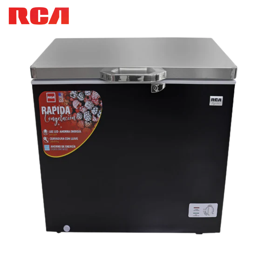 Congelador Horizontal Negro 5.0p3 RCA RCSF54DA