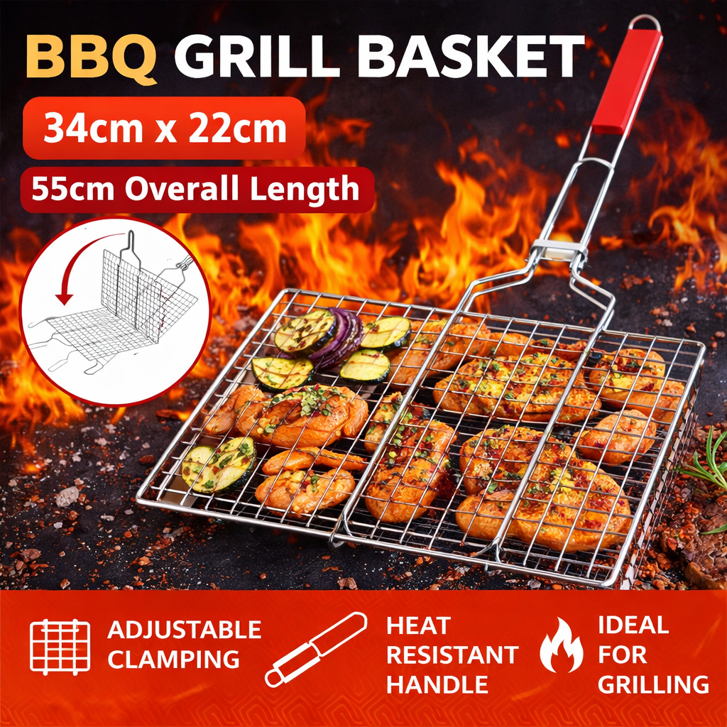 Parrilla de BBQ 34x22cm 88781 Selecto