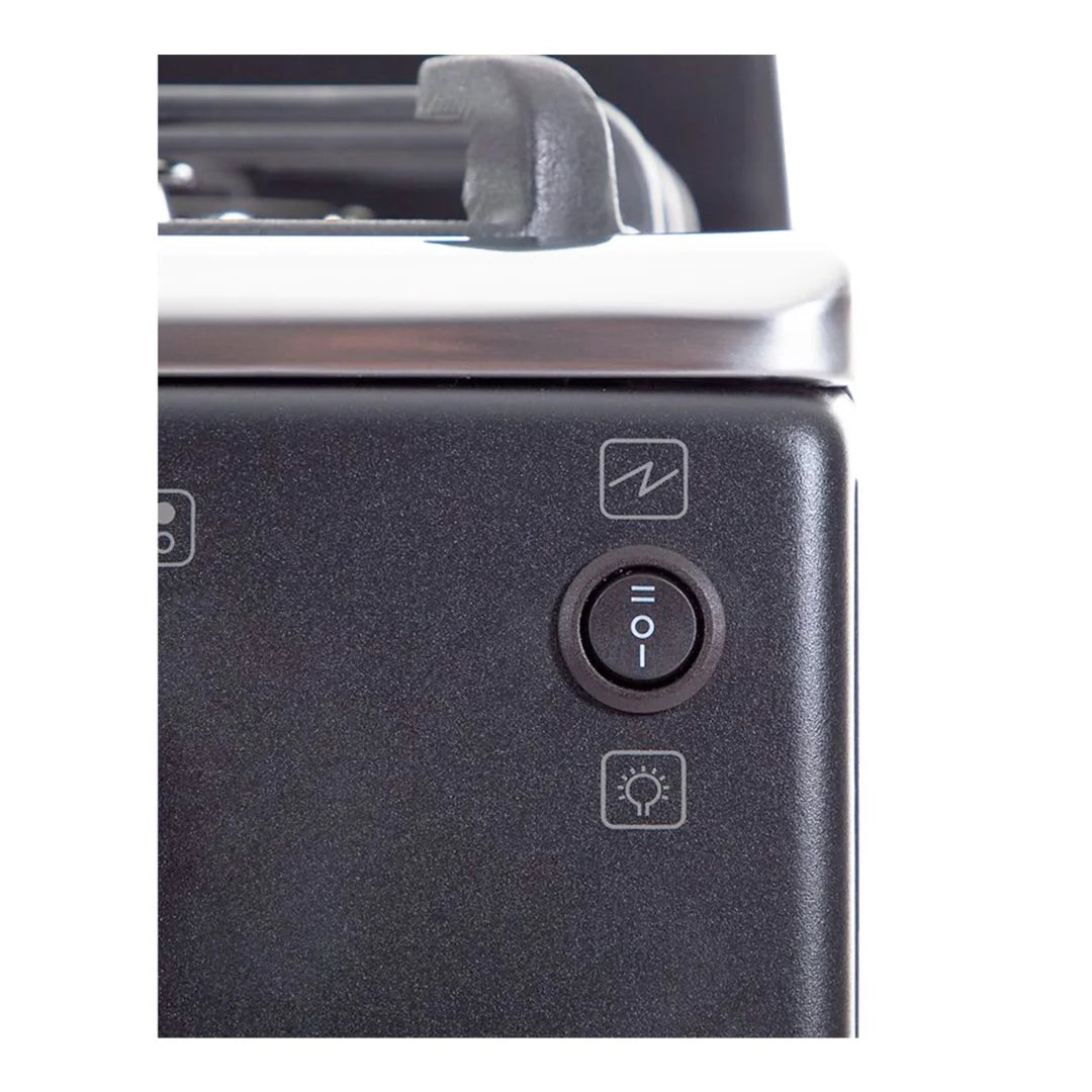 Estufa con Horno 30" 6 Quemadores a Gas Negro Nisato NE-3035RELAF (D)