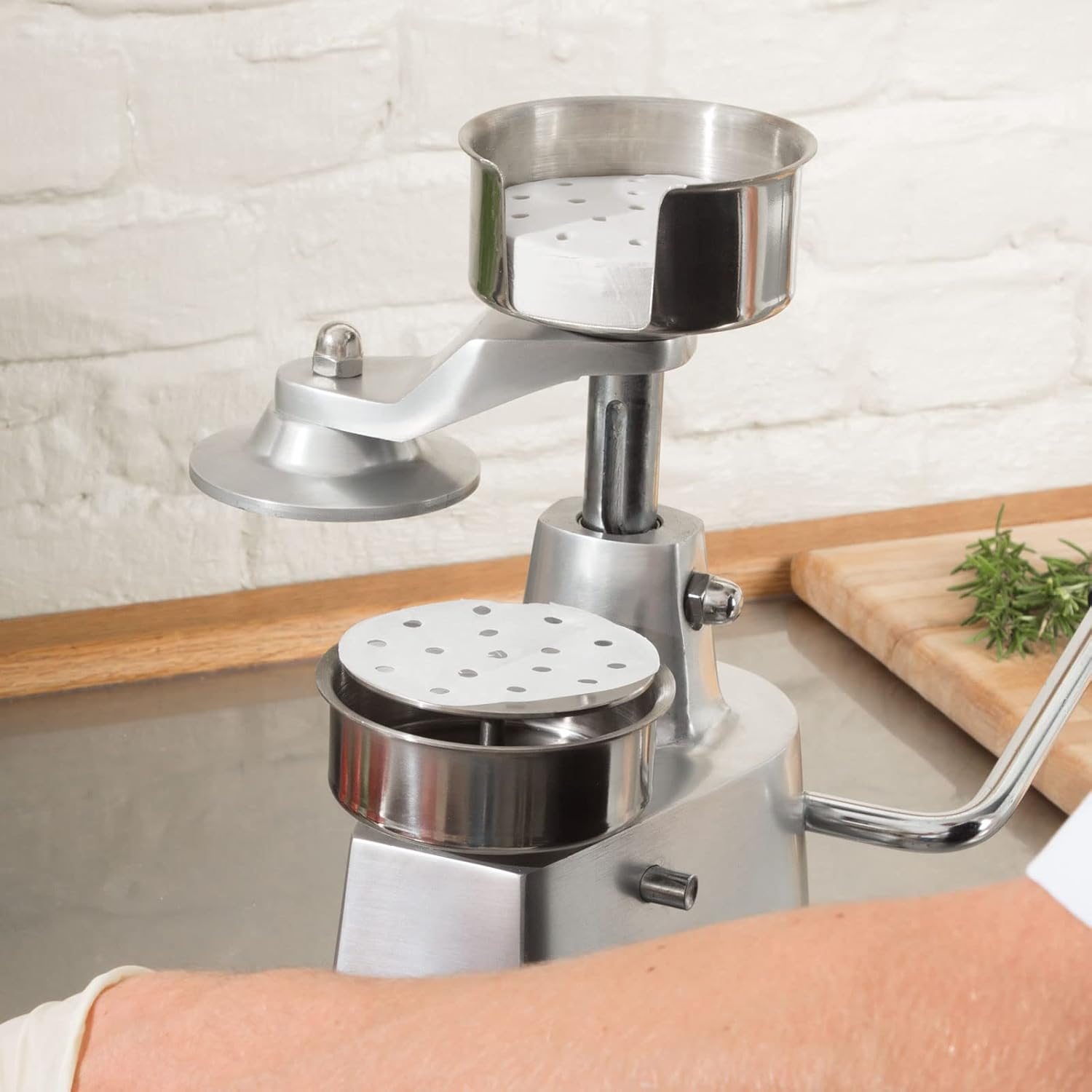 (LLEGANDO 31 DE DIC) Papel Antiadherente para Prensas de Hamburguesas Paquetes de 400und 10cm a 15cm PH-100 / PH-1300 / PH-150 Filtro.