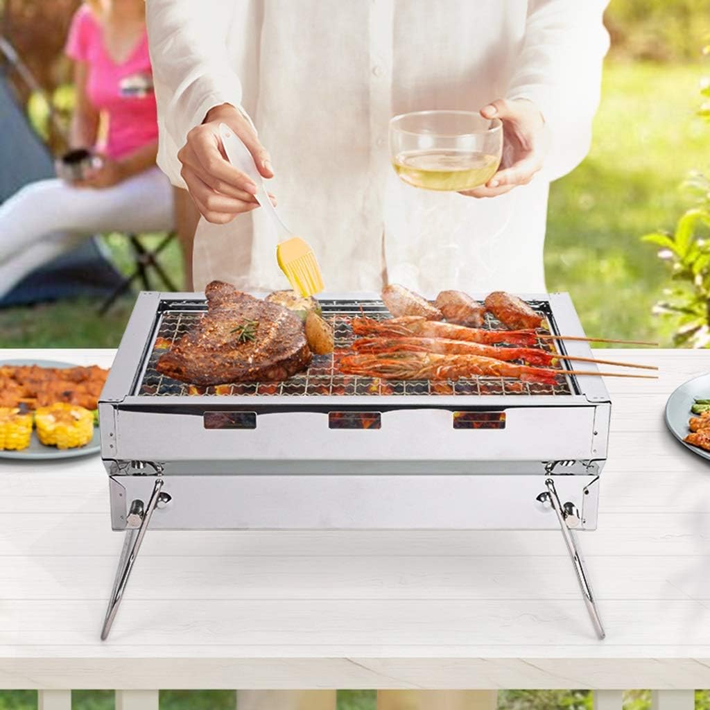 (LLEGANDO 27 DE MARZO) Asador Portátil a Carbón de Acero BP-2083 Barbacoa. BBQ. Parrilla.