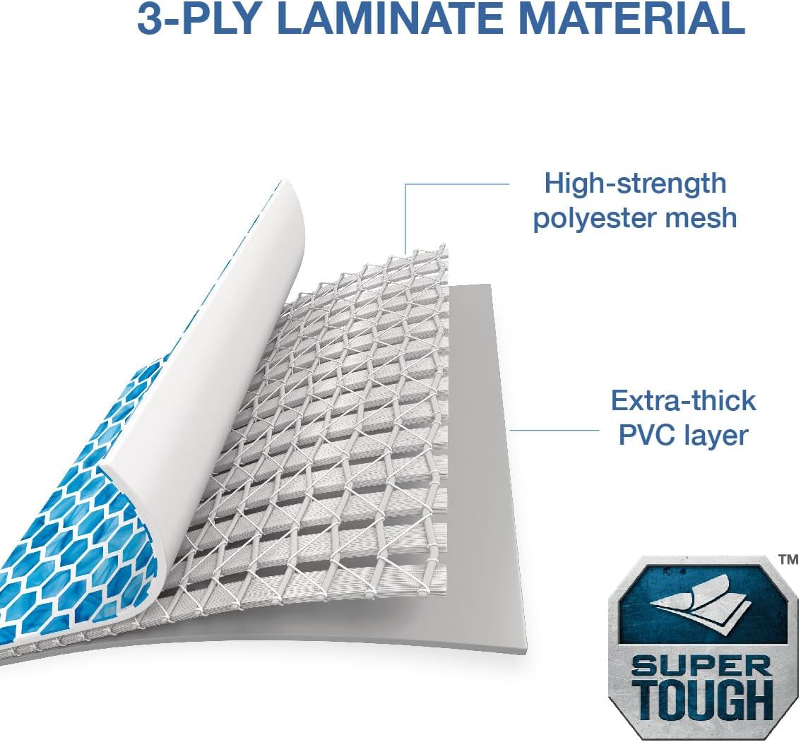 Piscina Redonda Desmontable de Tubo 15 pies x 42" Incluye Filtro y Escalera Intex 26723EP