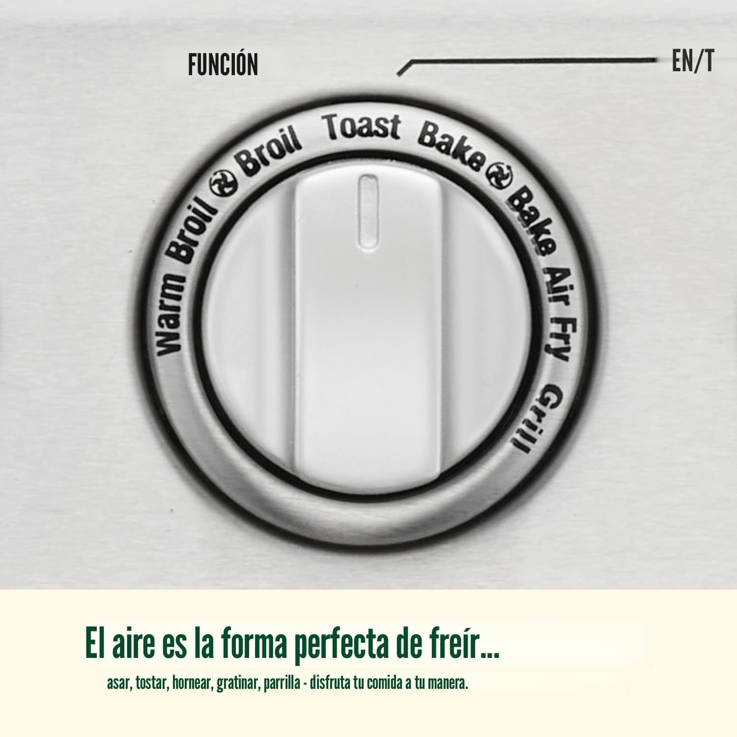 Horno Tostador con Freidora de Aire 8 en 1 1800W 70L Cuisinart TOA-70NAS