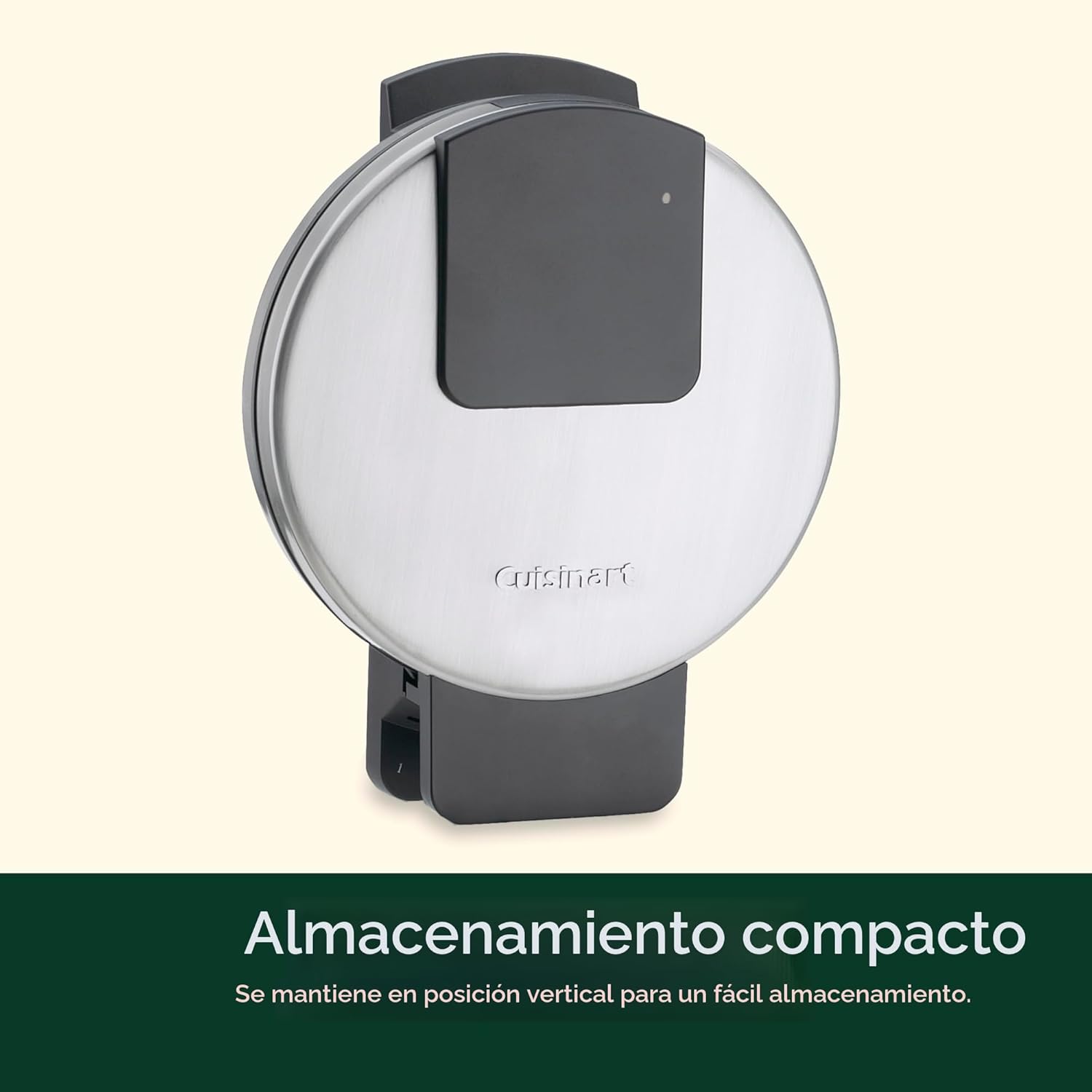 Waflera Eléctrica Redondo Cuisinart WMR-CANAS Waffle. Wafle.