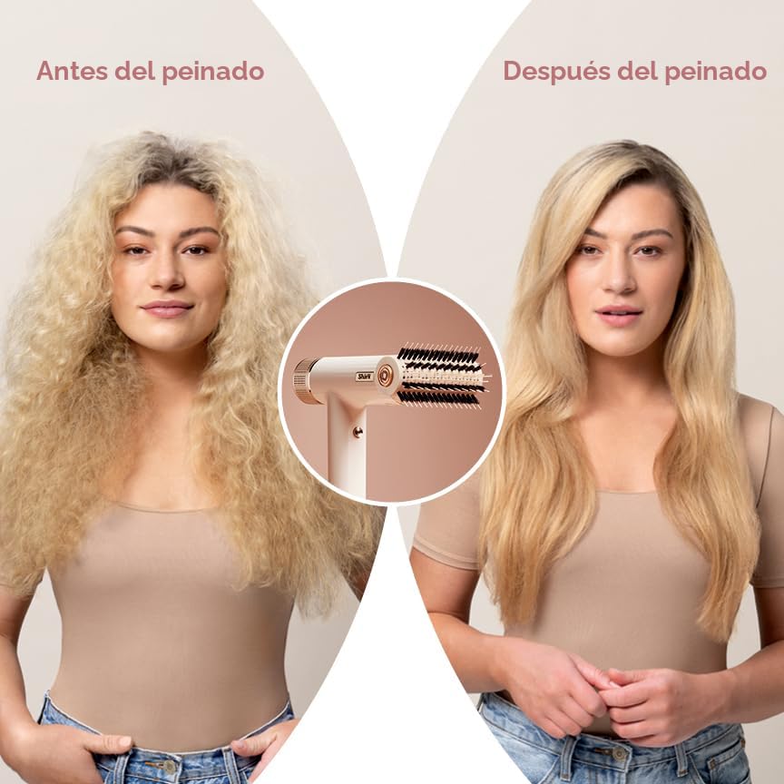 (LLEGANDO 10 DE AGOSTO) Secadora de Cabello Shark SpeedStyle HD332 1700W para Cabello Rizado y Crespo con Tecnología IQ Speed Styling y 4 Accesorios