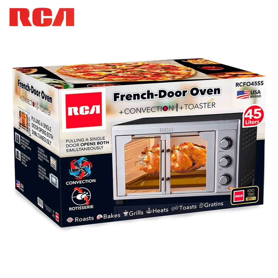 Horno Tostador de 45 Litros 1500W RCA RCFO45SS