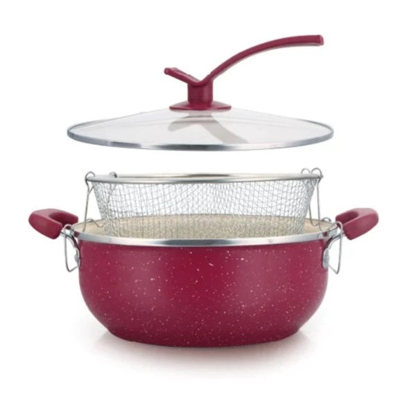 Cacerola Freidora 26cm Rojo BP-2308