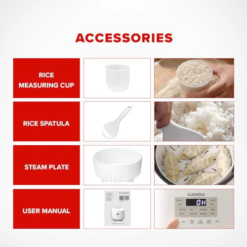 Olla Arrocera Cuckoo CR-0641F Micom 6 Tazas | Rice Cooker Coreana Multifuncional