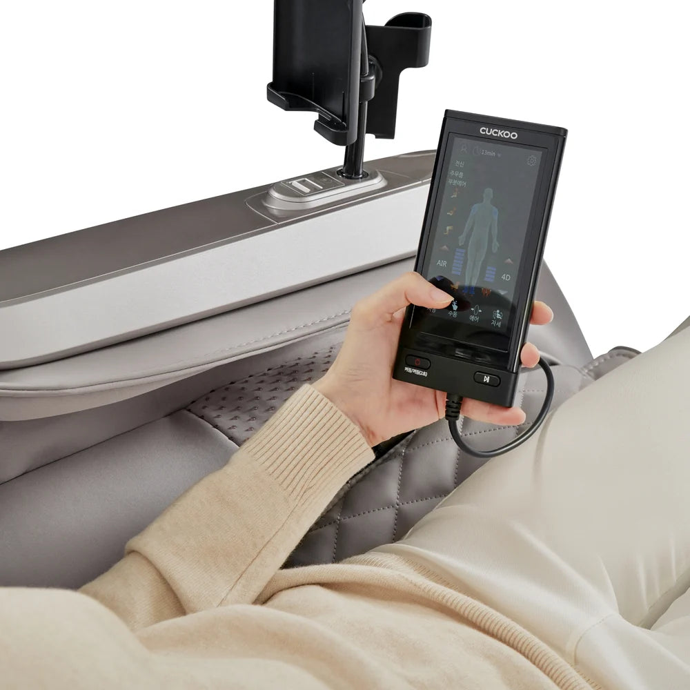 (POR PEDIDO) Sillón Silla de Masaje CUCKOO Renature CMS-E410CP 4D – 22 Programas, Zero Gravity, SL-Track y Bluetooth