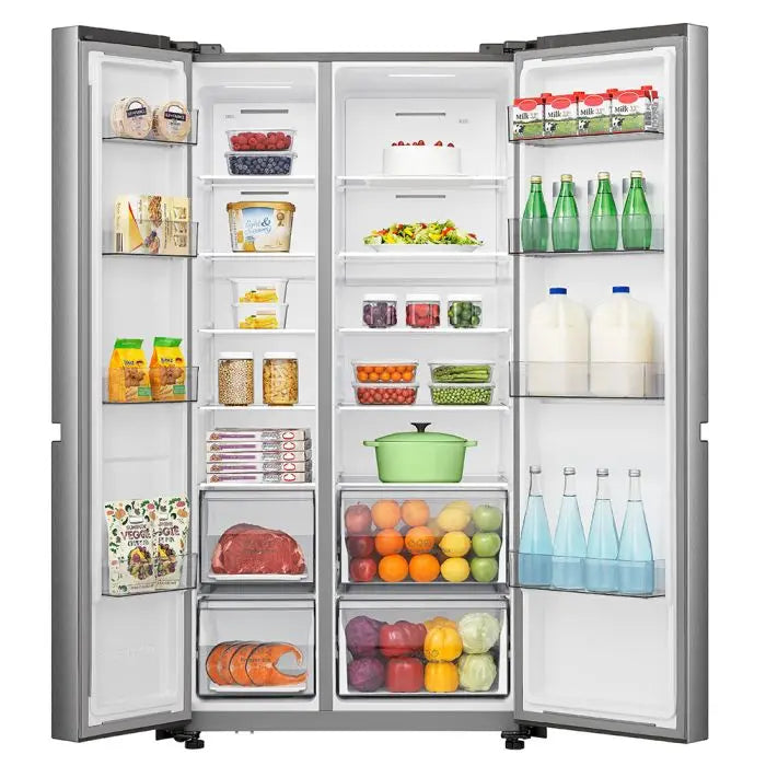 Refrigeradora Side By Side 23p3 Inverter Hisense RS230NV5A Nevera.