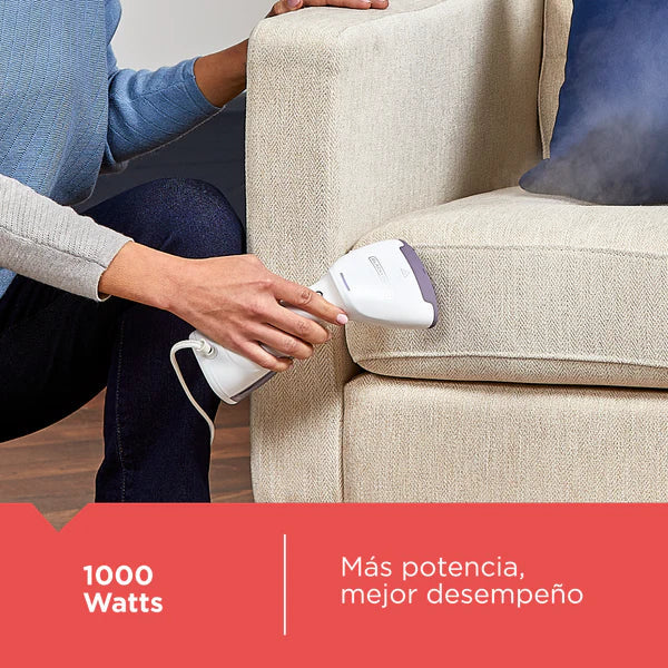 Plancha a Vapor para Ropa Black and Decker HGS012P-LA BLACK + DECKER
