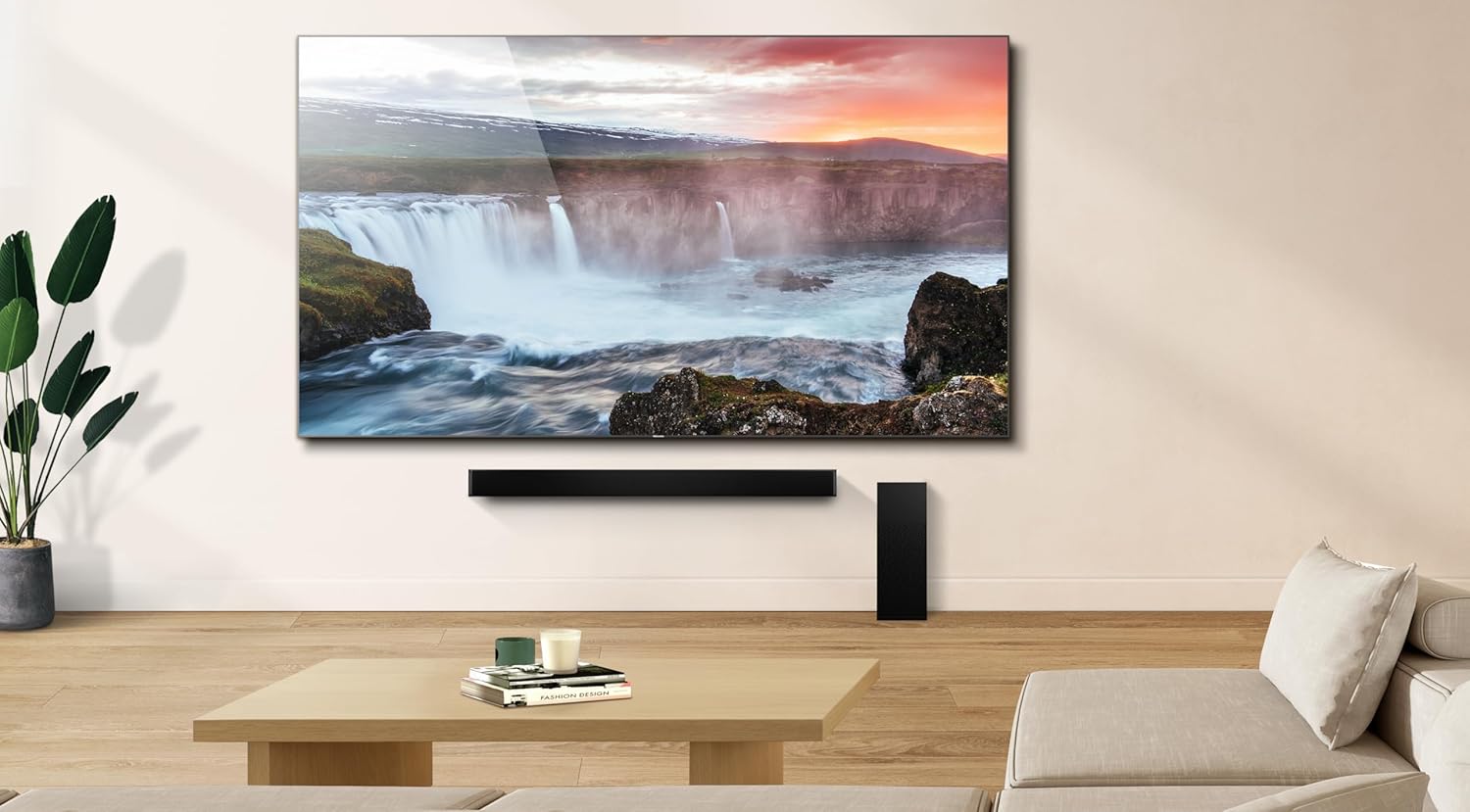 Barra de Sonido 2.1 Canales Dolby Audio 6 Modos de Sonido 240W Bluetooth HS2100 Hisense