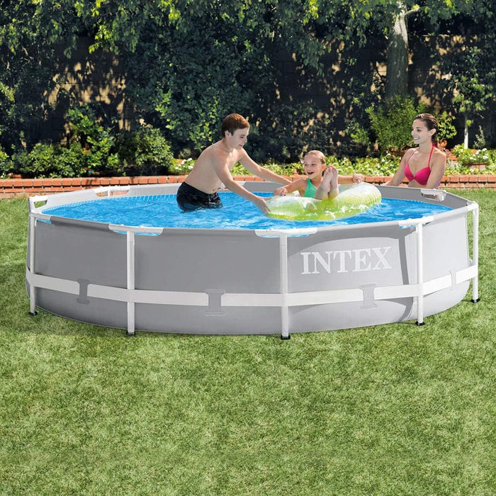 Piscina Elevada Redonda 10pies x 30plg  Prisma Frame Intex 26700NP