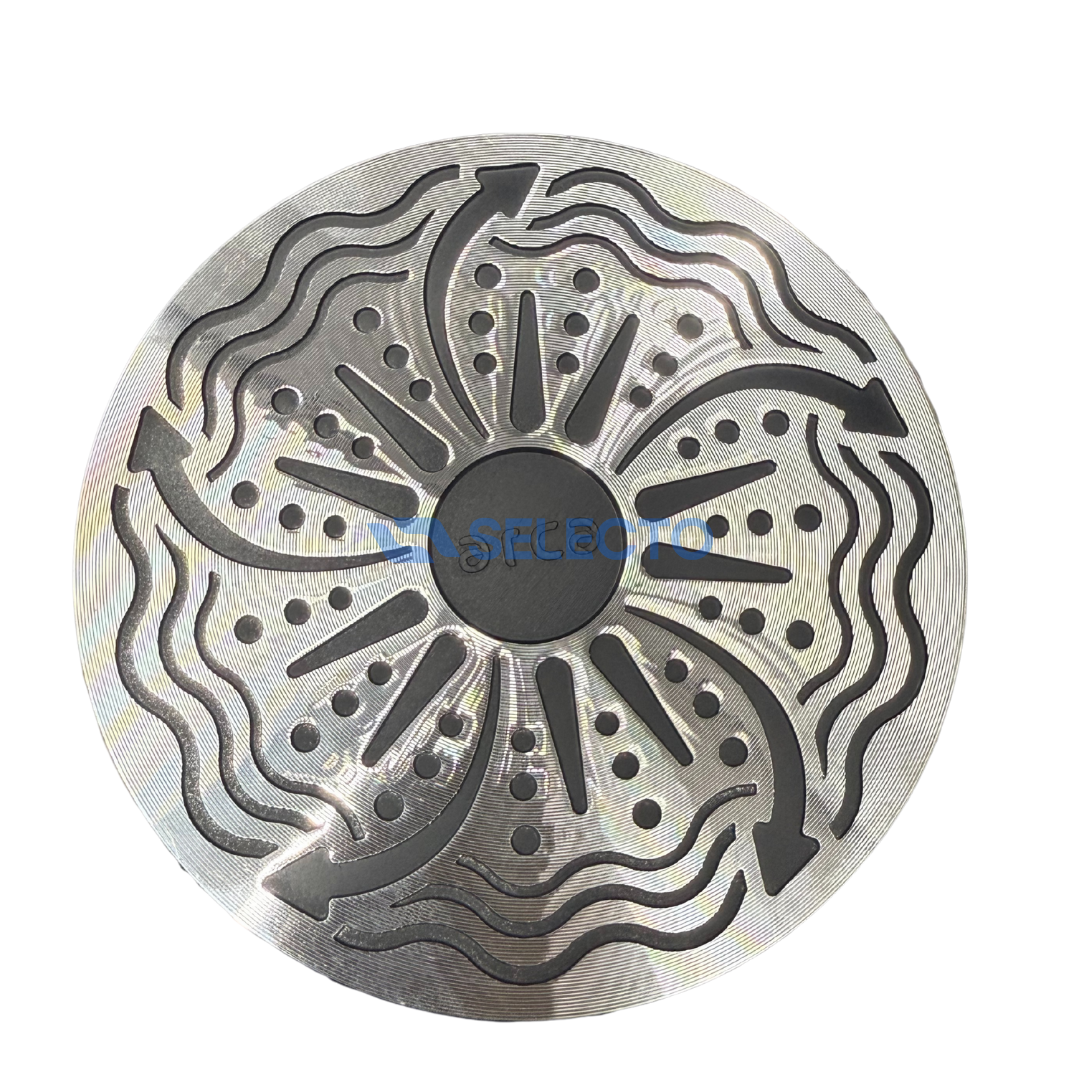 Paila de Aluminio Fundido con Tapa de Vidrio sin PFOA 24cm / 3.5L / 1.5LB #5 Arca PAD-040324