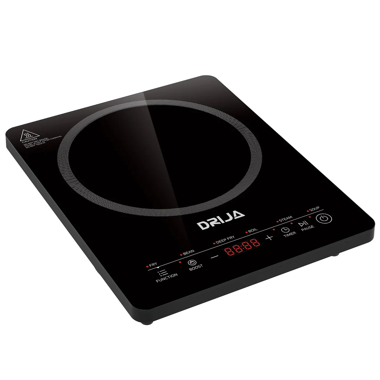 Estufa de Mesa Eléctrica Inducción Vitrocerámica Táctil MUNICH 28 INDUKTION Drija