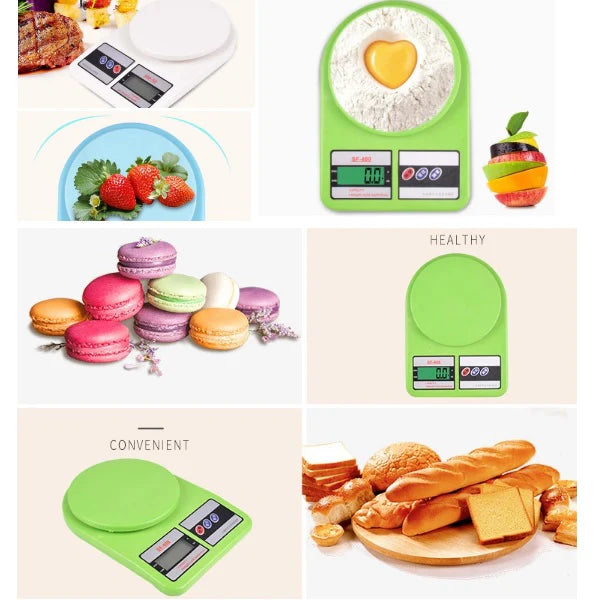 Balanza Pesa Digital De Cocina. 1Gr/10Kg BAS009 Báscula. Pesa.